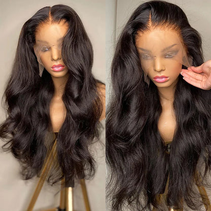 Body Wave Lace Wigs For Women Human Hair, 13x4 or 13x6 Lace Frontal Wig Deep Wave Frontal Wig