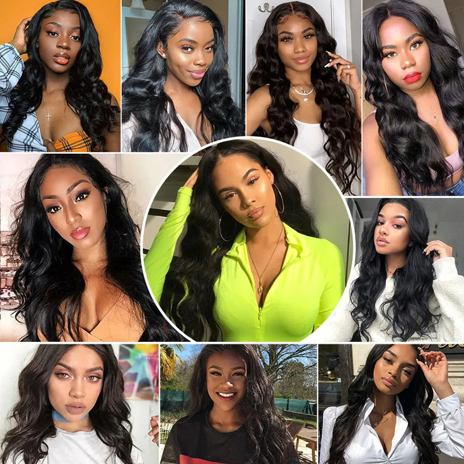 Body Wave 150% Density Lace Front Wig