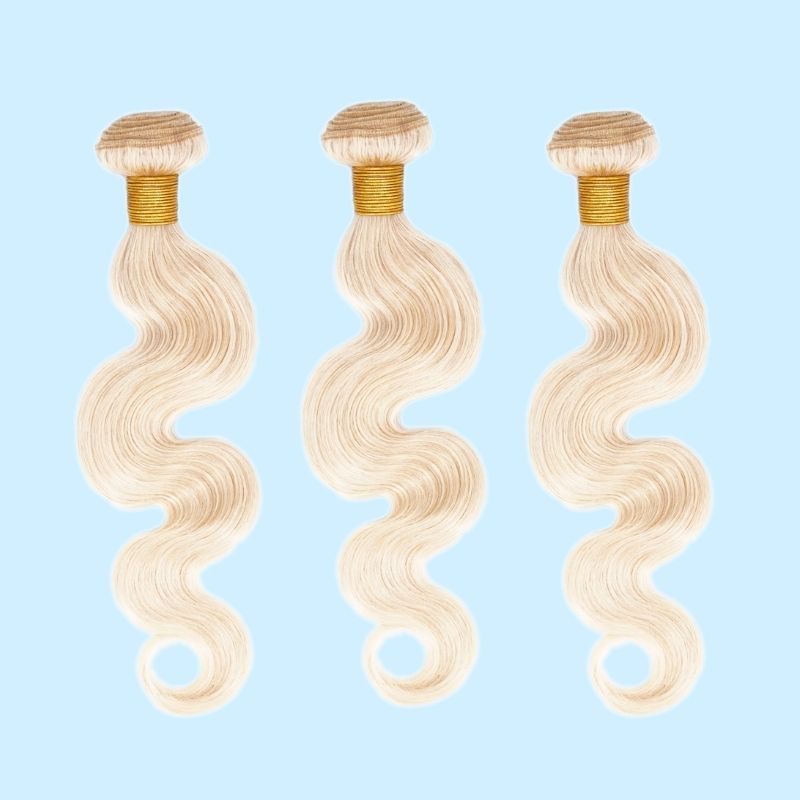 Russian Blonde Body Wave Bundle Deals